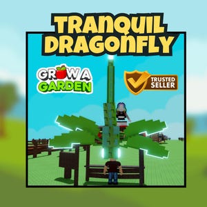Tranquil Dragonfly (Divine Pet) | Grow a Garden - Mutated Pet