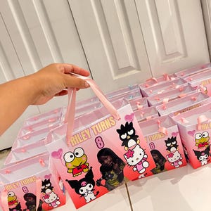 Personalized Birthday Favors Bags - Custom Theme Party Bags for Kids & Adults