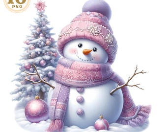 Snowman clipart, snowman png, Christmas snowman clipart, cute snowman clipart, winter watercolor, Christmas clipart Snowman illustration