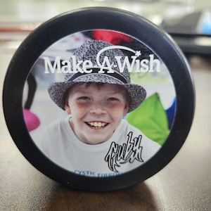 Custom photograph Ice Hockey Puck