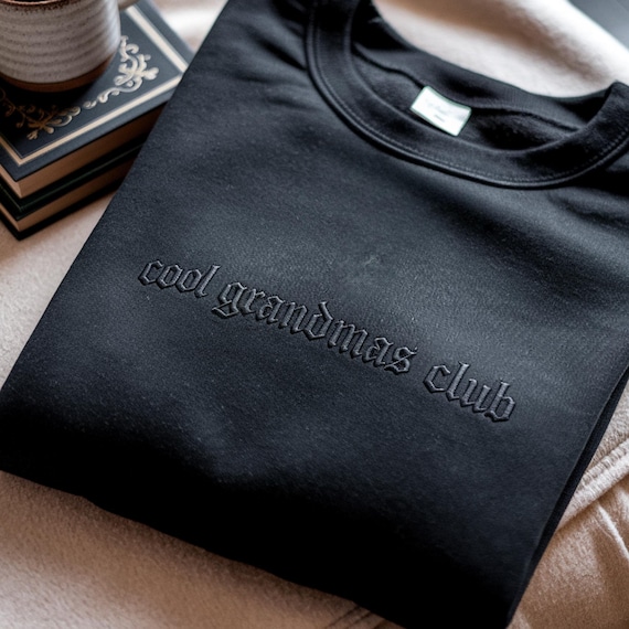 Embroidered Cool Grandmas Club Shirt Mother's Day Shirt Best Grandma Shirt Cool Grandma Shirt Nana Shirt Gift from Grandkids