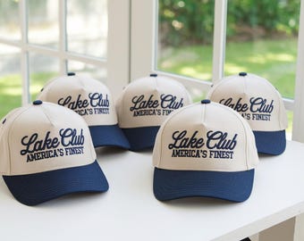 Lake Club-America's Finest Vintage Trucker Hat