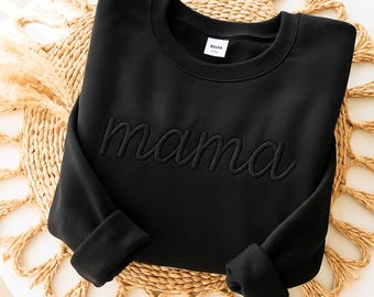 Embroidered Gigi Sweatshirt: Grandma Gift, Mother's Day
