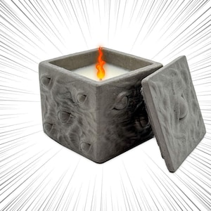 Prison Realm - Anime Inspired Cement Candle | JJK | Jujutsu Kaisen | Anime Gifts | Anime Fan | JJK Merch | Gojo Merch | Gojo JJK