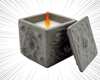 Prison Realm - Anime Inspired Cement Candle | JJK | Jujutsu Kaisen | Anime Gifts | Anime Fan | JJK Merch | Gojo Merch | Gojo JJK