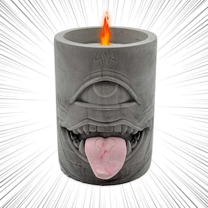 Sukuna - Anime Inspired Cement Candle | Jujutsu Kaisen | Anime Fan | JJK Merch | Jujutsu Kaisen Gift | Anime Candle | Sukuna Scent | JJK