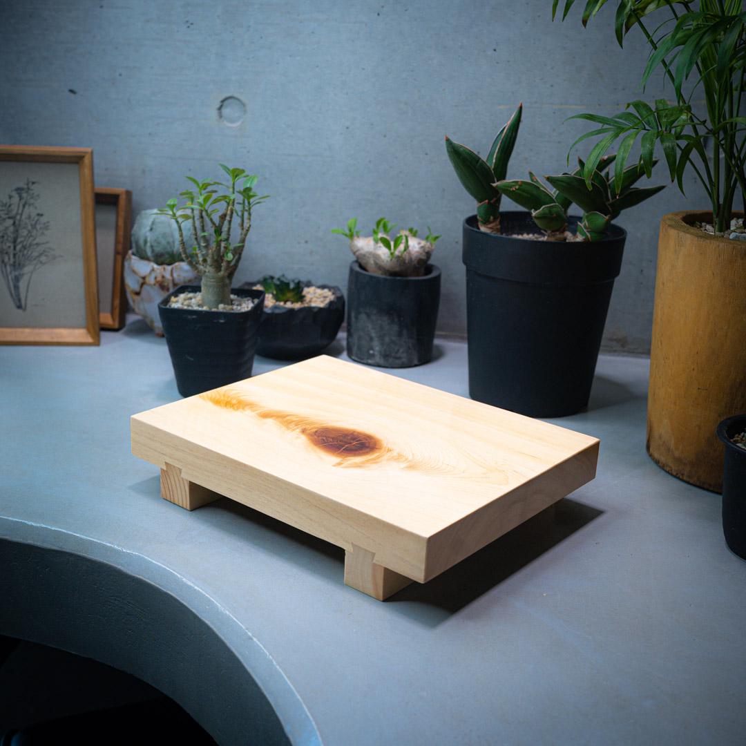 Plateau De Service Rotatif Vintage En Bois Sculpté - Style Asiatique, Plateau à Condiments