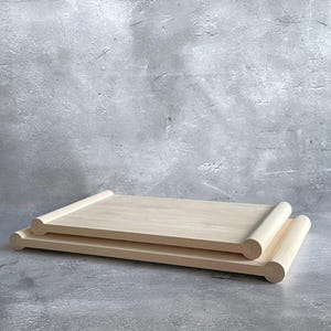 Two sizes | Floating hygienic Hinoki cutting board | Double-sided wooden cutting board from Japan