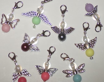 Guardian angel gift lucky charm keychain