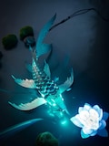 DIY Paper Koi Lantern - Light up your home with 3D Puzzle Fish Lamps (pre-cut papercraft kit)
