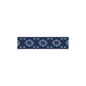 Stained Glass Cuff Bracelet Loom or 9 Drop Even Peyote Bead Pattern image 6