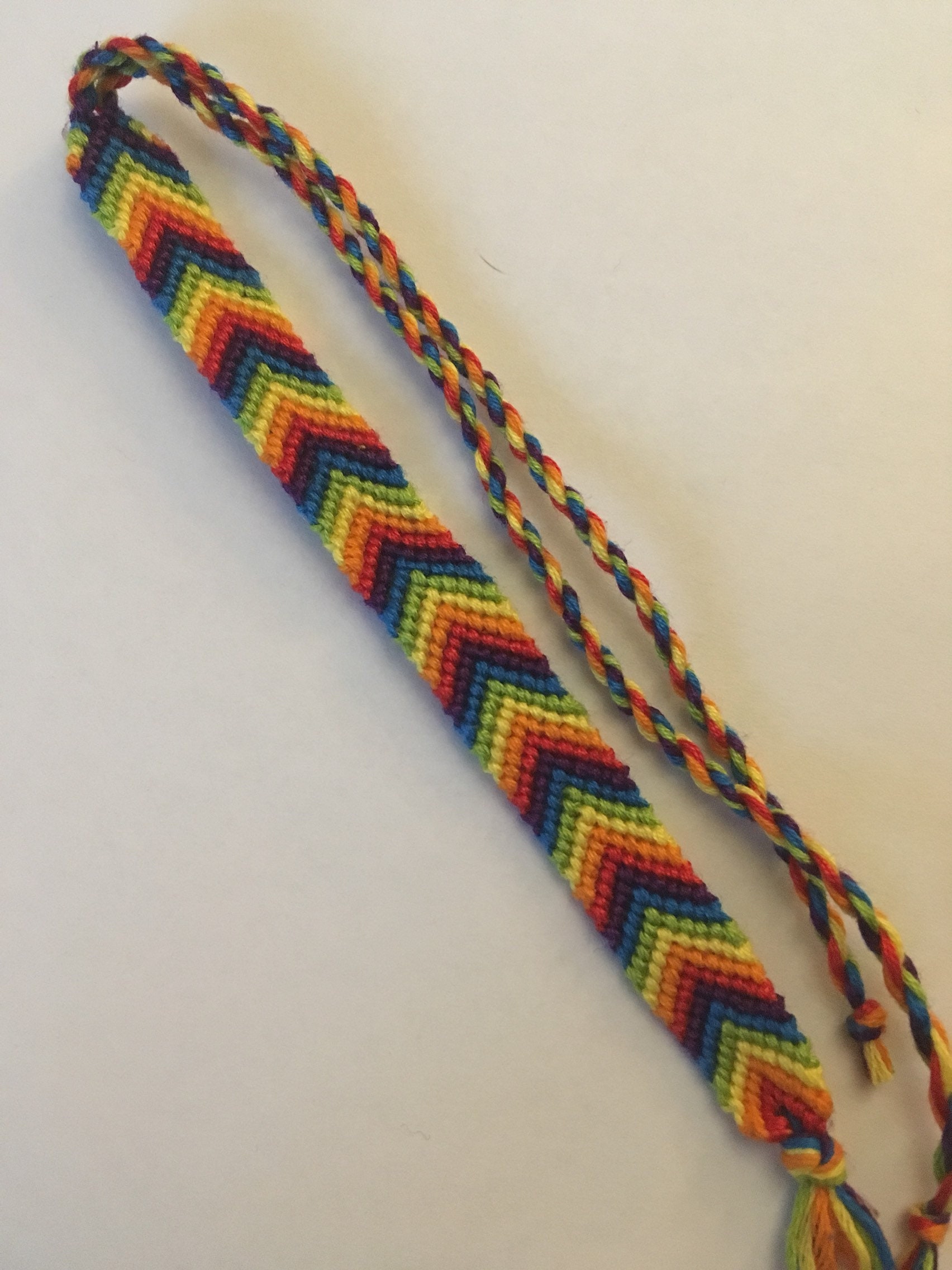 Rainbow Pride Friendship BraceletHandmade Friendship Bracelet Etsy