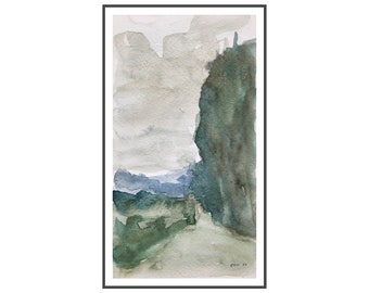 Original Landscape Watercolour Painting