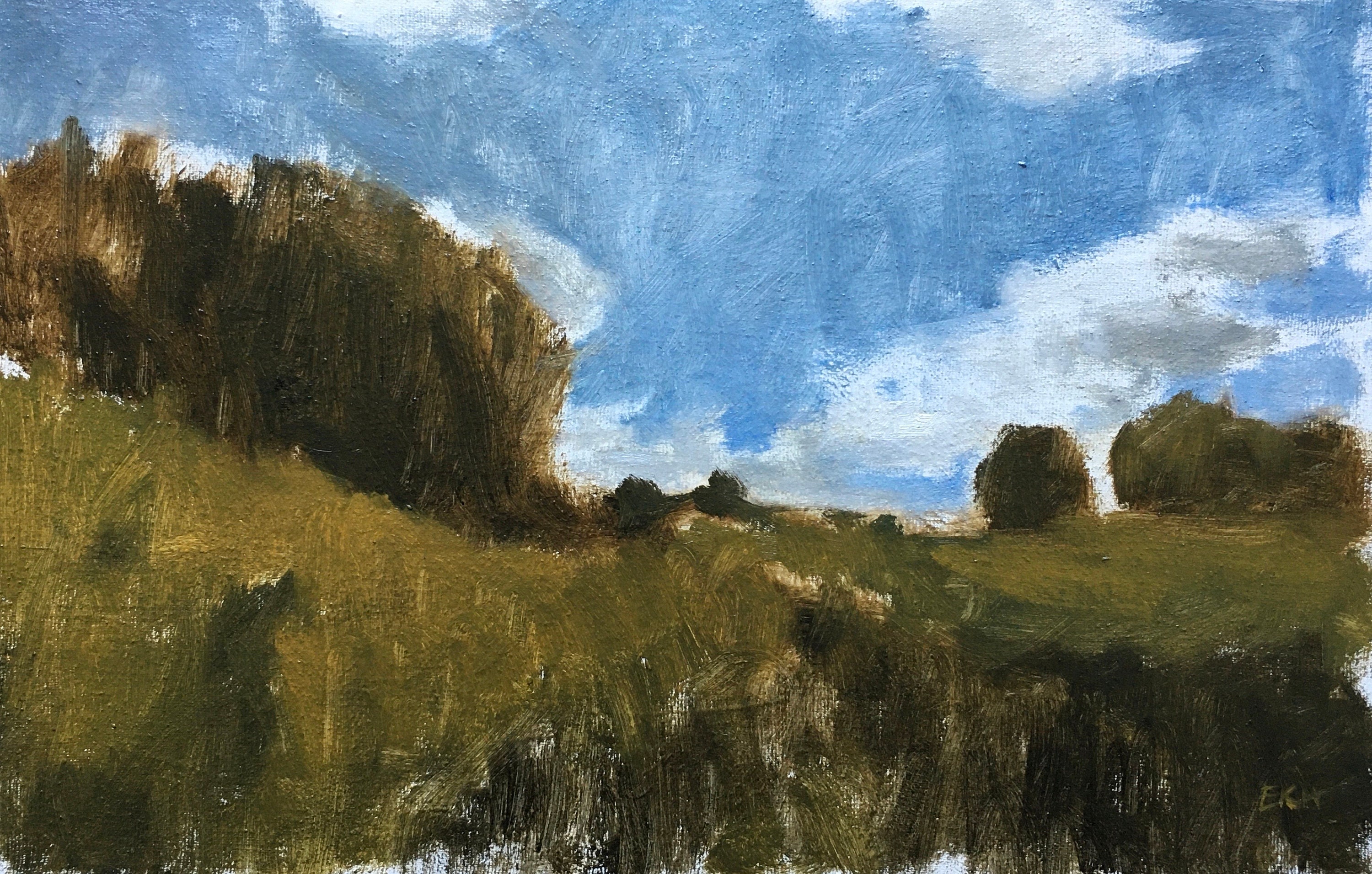 Original Oil Painting Landscape on Canvas | Etsy