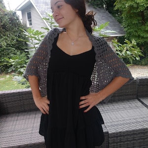 Bolero, Cover Up, Fall Sweater, Ladies Shrug, Women&#39;s Accessory, Handmade Bolero, Crocheted Sweater, Gifts for Her, Gift Ideas, For Her