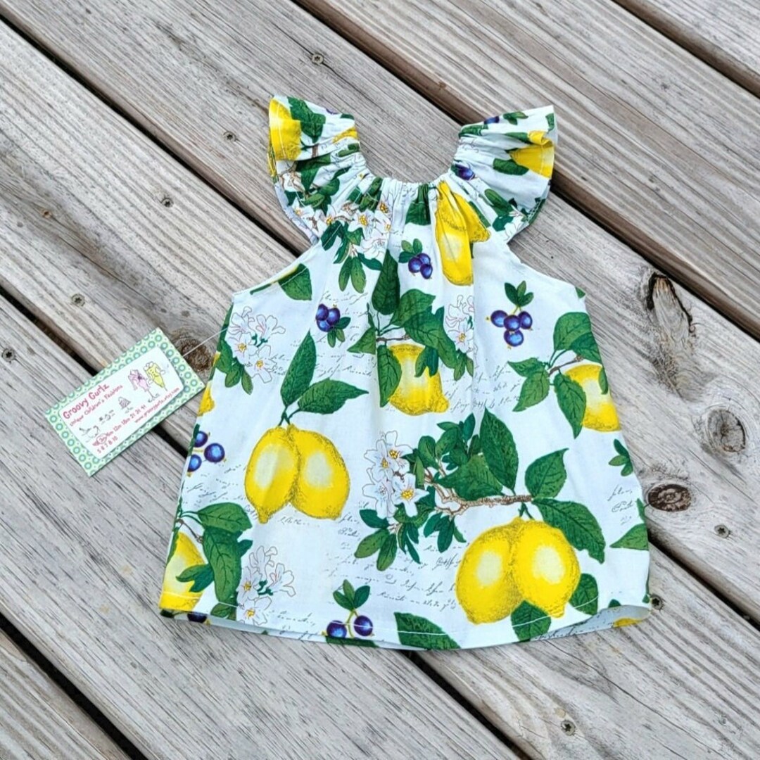 Lemon Tart Baby Dress