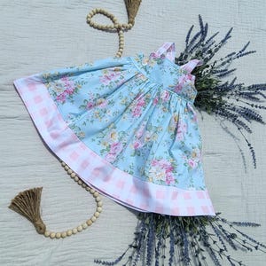 Beautiful Spring Dress for Girls - Adjustable Fit, Floral Design, Ideal for Any Occassion