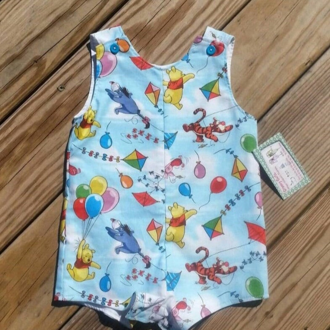 Boys Winnie the Pooh Outfit / Handmade Baby Clothing / Baby Gift ...