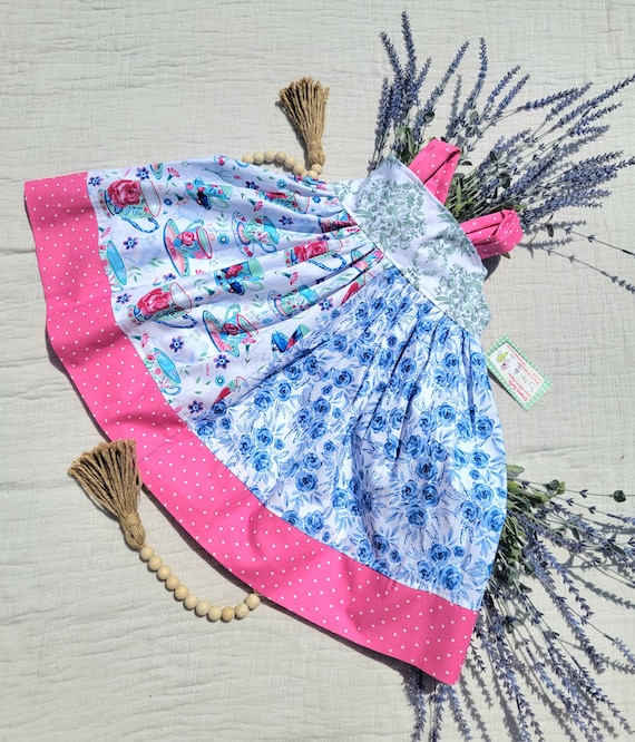 ladies tea party dresses Afternoon Dress ~ Cottage Floral Pink  Show Me Your Mumu Floral Elastic Shoulder Straps Girls Tea Party Dress With