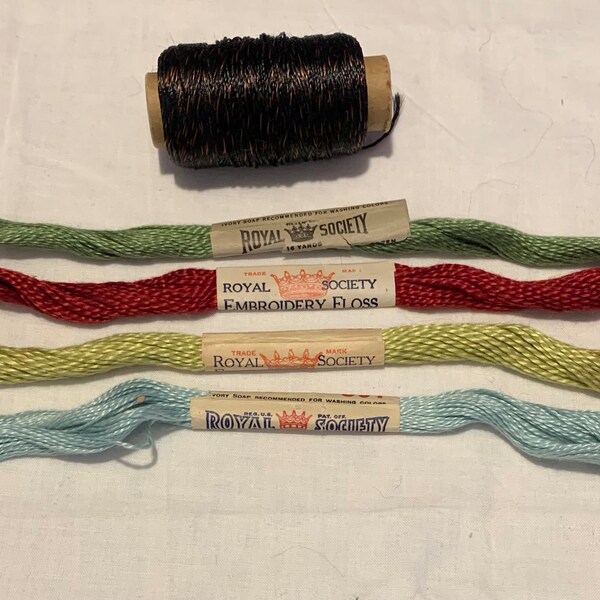 Royal Embroidery Floss Etsy