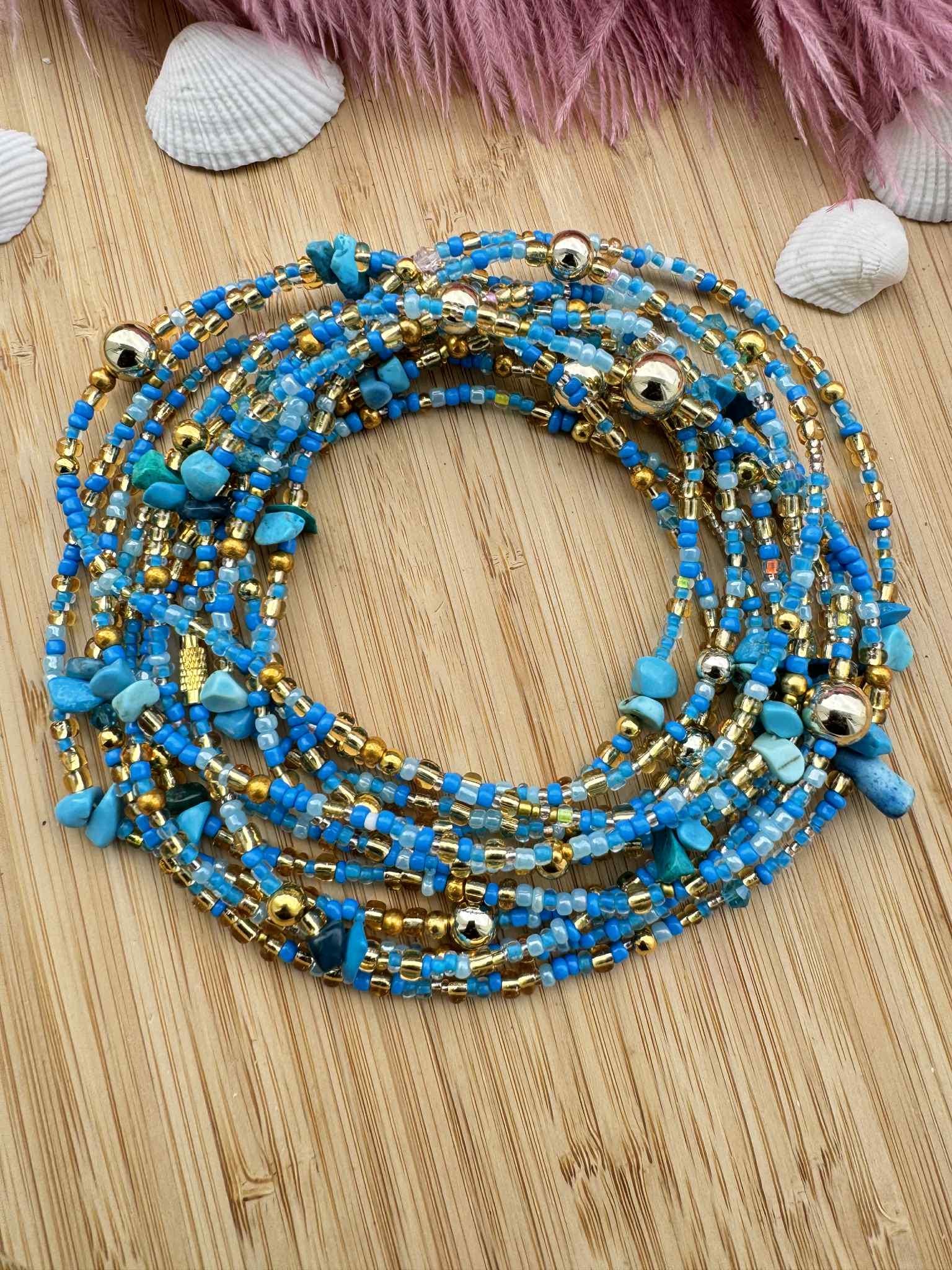 Perles De Ventre Bayas Neerem - Bijoux De Taille, Vert, Neuves Avec étiquettes
