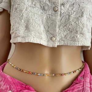 Pearl waist chain