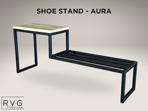 Premium Metal Shoe Rack | Space-Saving Multi-Tier Organizer | Adjustable Shoe Stand for Entryway & Closet | Home Improvement | Home Decor