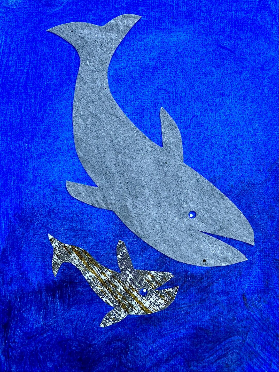 Ocean Collage Notes, Seahorse Notecards, Whale Greeting, Coral Reef ...