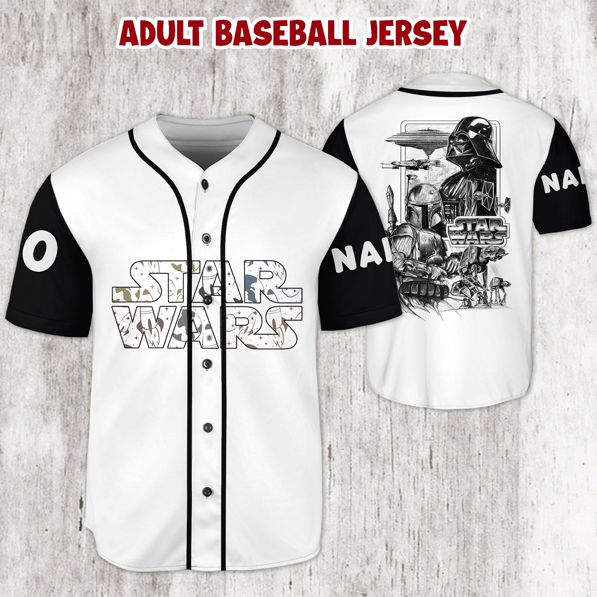 Discover Star Wars Jersey Shirt, Darth Vader Baseball Shirt, Kids Youth Adult Gift