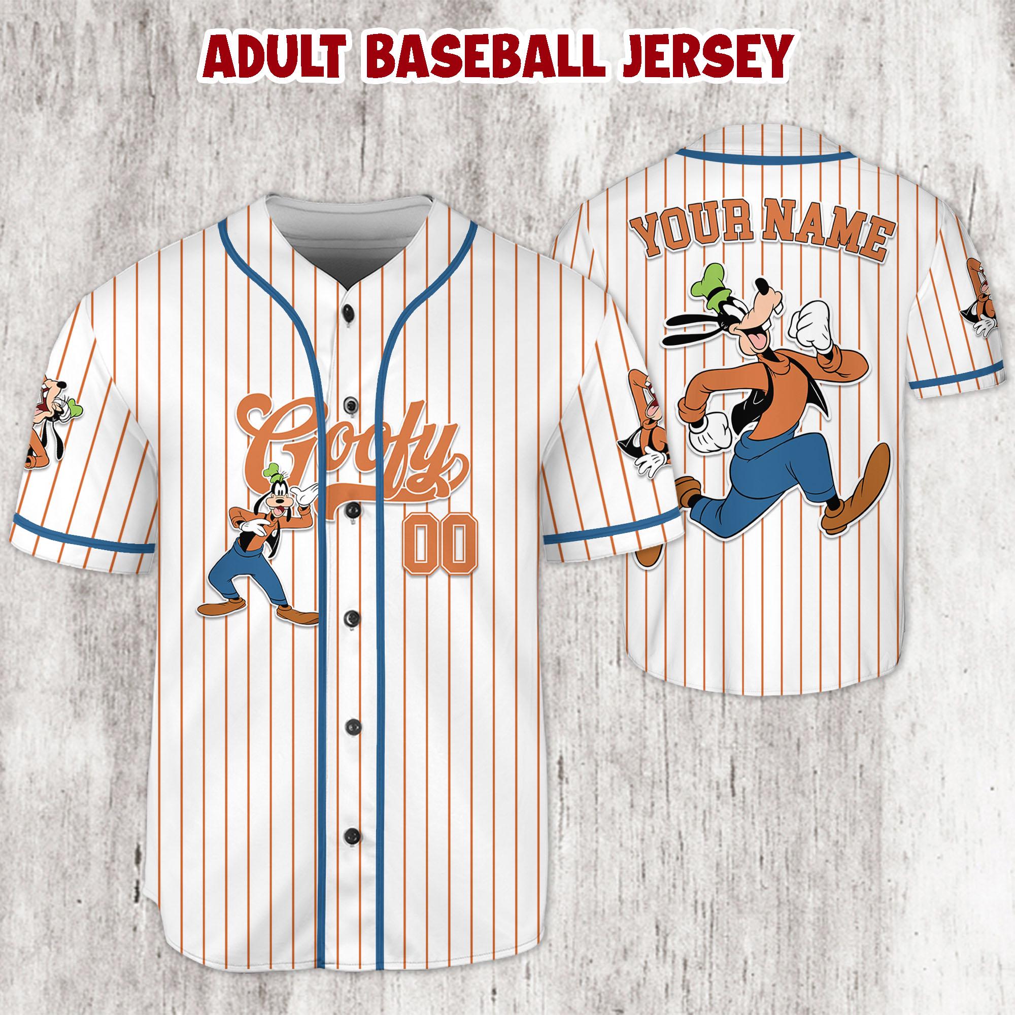 Discover Goofy Disney Jersey Shirt, Baseball Jersey, Kids Youth Adult Gift