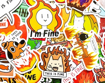 50 STKS satirische internetcultuur stickers, donkere humor komische stickers, surrealistische vuurmeme stickers, grappig citaat sticker voor briefpapier, koelkast