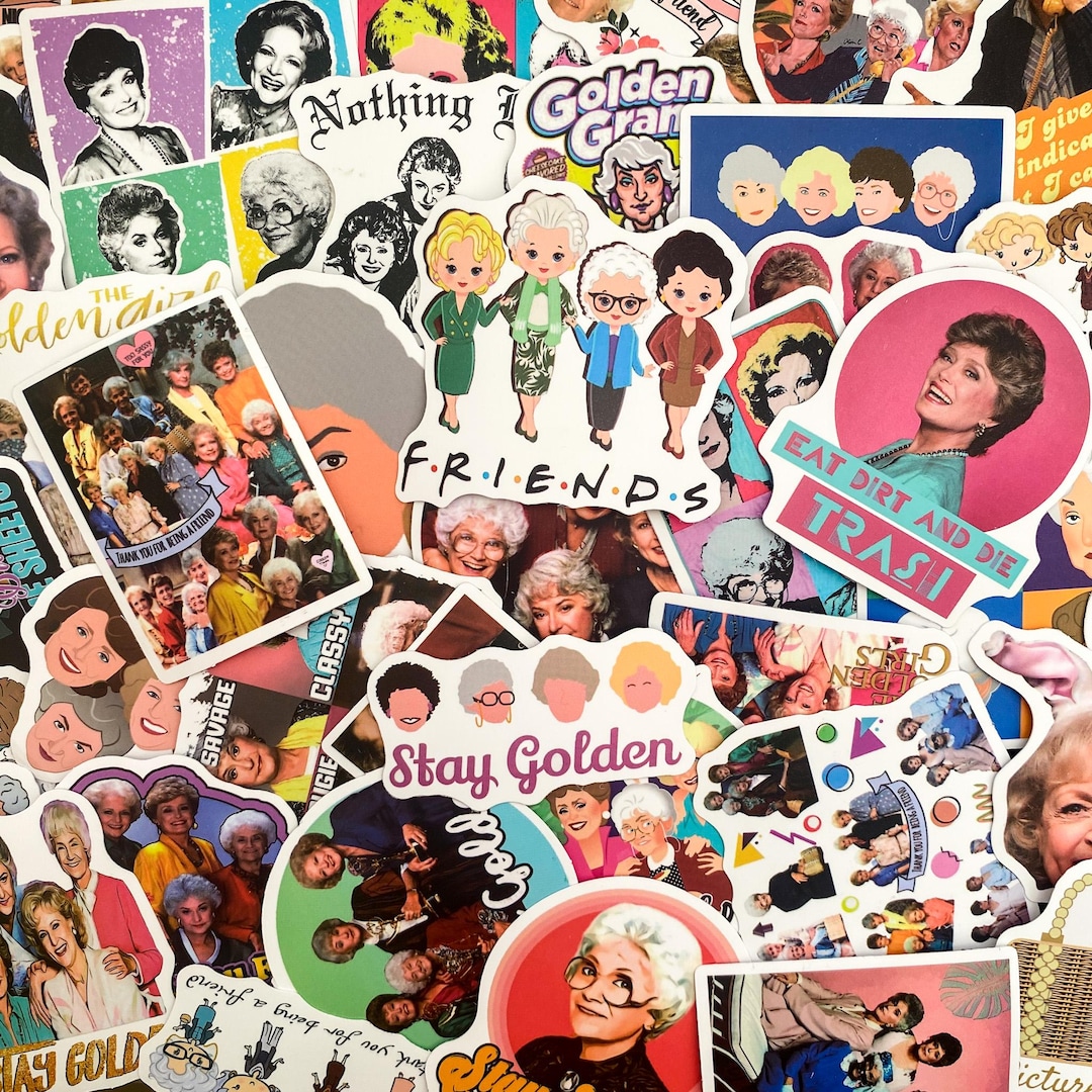 50PCS Nostalgic Women Power Stickers, Classic Humor Show Stickers ...