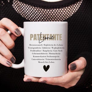 Mug GODMATERNITY personalized gift with name