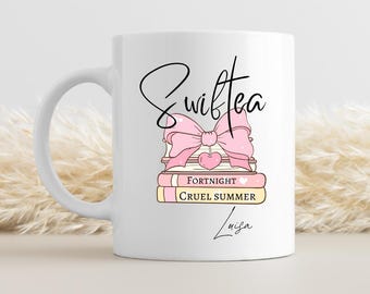 Taza personalizada Swiftea con nombre
