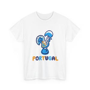 Portuguese Rooster T-Shirt, Portugal Galo de Barcelos Unisex Shirt, Portugal Tee