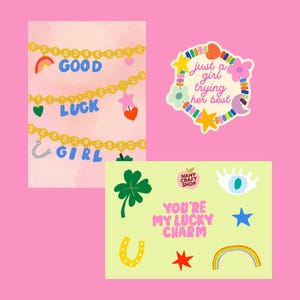 March Nany Craft Club - Stickers, autocollants de journal, scrapbooking, junk journal, bullet journal
