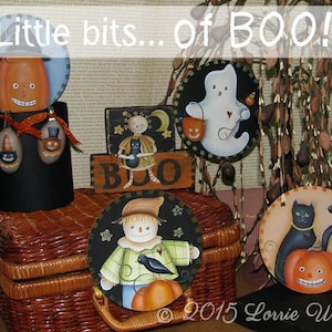 Little Bits... of BOO! eBook painting patterns/ePatterns