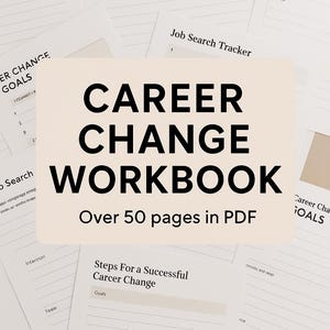 Ultimate Career Change Workbook: Coaching, Planning & Development Templates | Path Transition Worksheets for Personal Growth