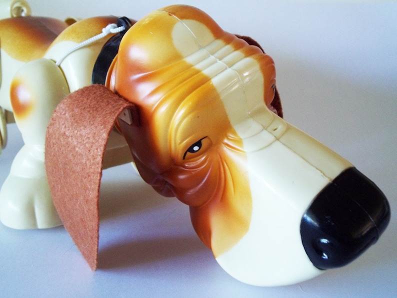 Gaylord The Walking Dog Pull Toy Ideal Children's Basset Etsy