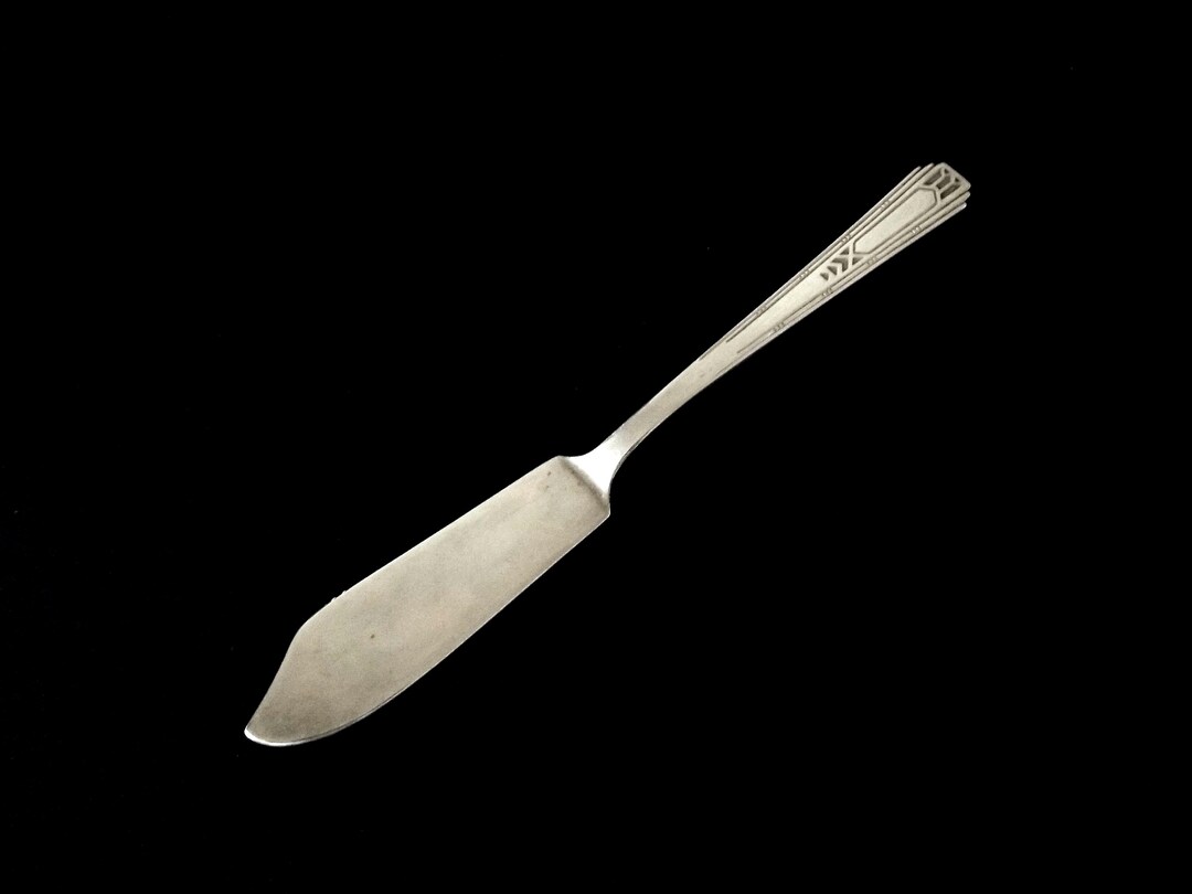 Friendship Medality Art Deco Flat Handle Master Butter Spreader ...