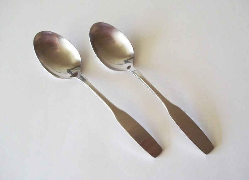 Oneida PAUL REVERE Community Stainless set of 4 Tea Spoons GOOD Condition