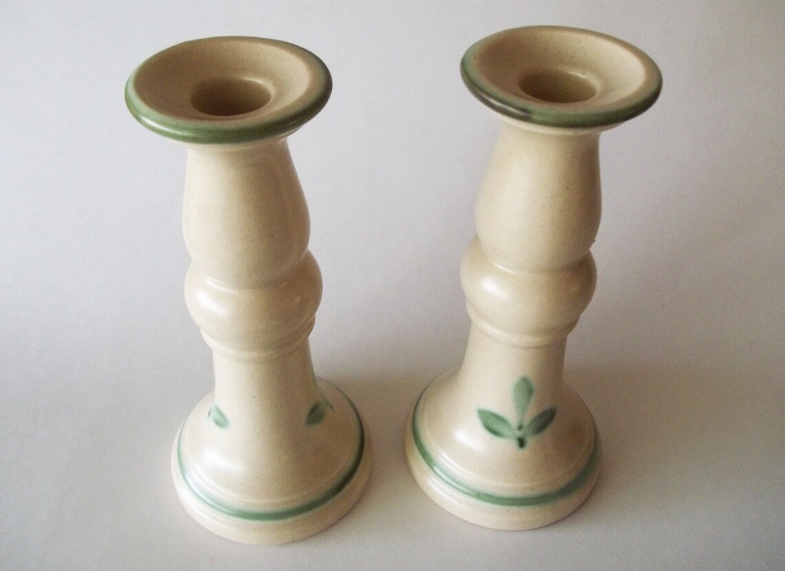Royal Haeger 8 Candle Holders Vintage Pottery Etsy