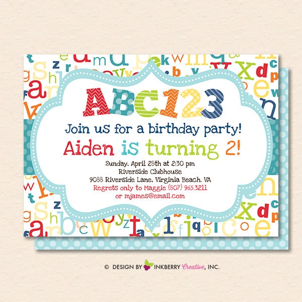 Editable Alphabet Lore Birthday Invitation Personalize and -  Portugal