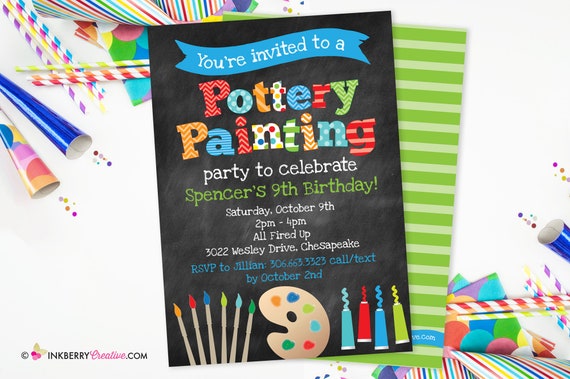 Pin by Cyn Thia on Painted wedding ideas  Painting birthday party, Art  birthday party, Art themed party