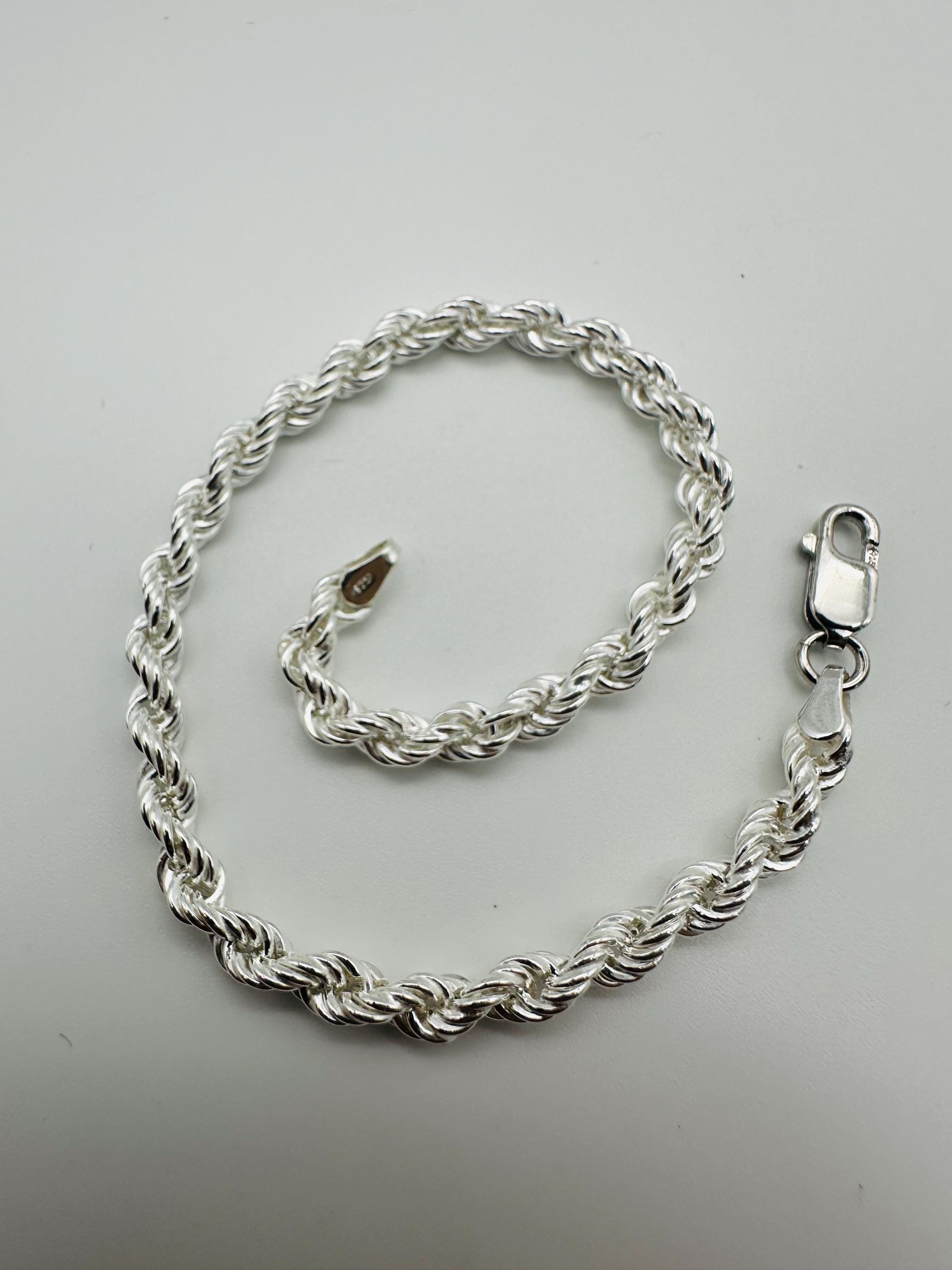 アクセサリー vintage silver 925 belt chain bracelet 925 Sterling Silver Chain Bracelet Women Men, Euro Byzantine