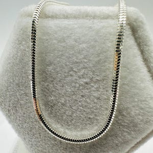 925 Sterling Silver 2mm Snake Chain - 16” 18” 20” 22” 24” Necklace For Men Woman - Solid Genuine Silver Gift