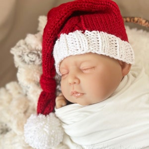 Cable Knit Knot Santa Stocking image 1