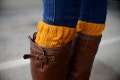 Cable Knit Boot Cuffs, Boot Toppers