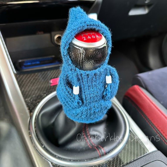 Tytlyworth Wolle Schalthebel Hoodie Für Schaltknüppel, Knauf Hoodie  Sweatshirt Gear Knob Hoodie Cover, Schaltknauf Überzug Universal, Hoodie