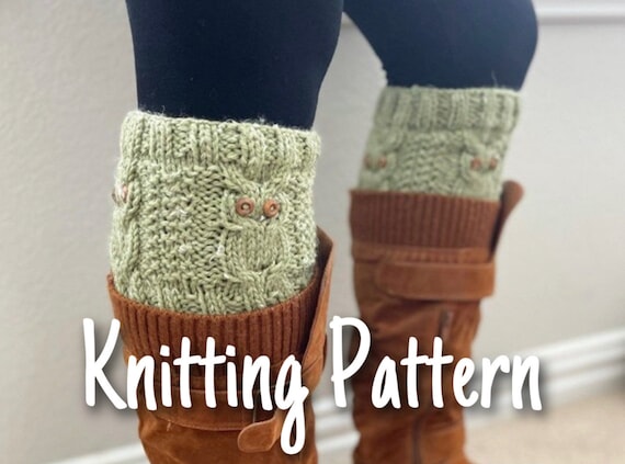 Cable knit boot cuffs hotsell